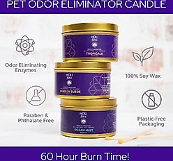HOLI All Natural Soy Wax Pet Odor Elimination Candle, Tropicale, 12-oz slide 2 of 5