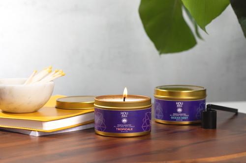 Show full view: HOLI All Natural Soy Wax Pet Odor Elimination Candle, Tropicale, 6-oz slide 2 of 5