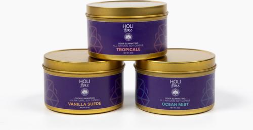Show full view: HOLI All Natural Soy Wax Pet Odor Elimination Candle, Tropicale, 6-oz slide 5 of 5