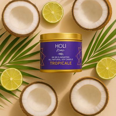 Show full view: HOLI All Natural Soy Wax Pet Odor Elimination Candle, Tropicale, 6-oz slide 4 of 5