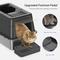 Show in main carousel: Aphyxen Stainless Steel Enclosed Cat Litter Box, Black slide 7 of 11
