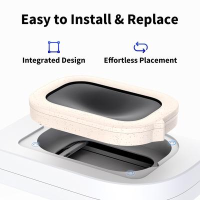 Show full view: PETKIT Purobot Ultra Automatic Cat Litter Box Bag Refill Ring, 3 count slide 8 of 9