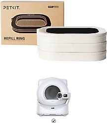 PETKIT Purobot Ultra Automatic Cat Litter Box Bag Refill Ring, 3 count