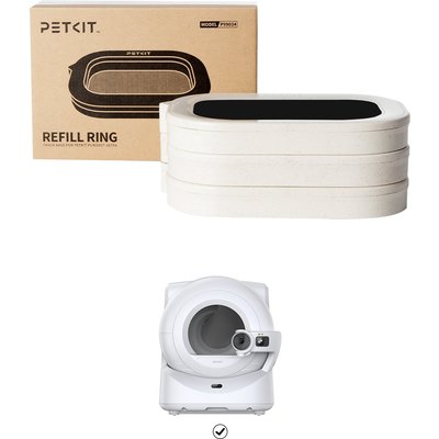 PETKIT PETKIT Purobot Ultra Automatic Cat Litter Box Bag Refill Ring, 3 count