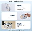 Show in main carousel: Casfuy SY-W19 Cat Water Fountain Replacement Filters & Pre-Filter Sponges, 6 Count slide 4 of 5