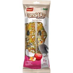 Vitapol by A&E Cage Company Cockatiel Multi-Colored Smakers Sticks Twin Pack Bird Treats