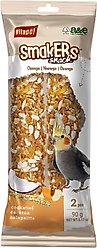 Vitapol by A&E Cage Company Cockatiel Orange Smakers Sticks Twin Pack Bird Treats