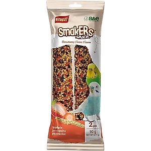 Vitapol by A&E Cage Company Parakeet Red Smakers Sticks Twin Pack Bird Treats