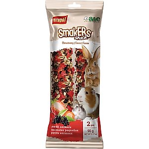 Vitapol by A&E Cage Company Small Animal Smakers Strawberry Treat Sticks