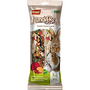 Vitapol by A&E Cage Company Small Animal Smakers Vegetable Treat Sticks