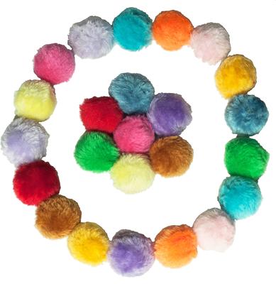 Show full view: Fashion's Talk 12 Piece Furry Rattle Ball Cat Toys slide 3 of 6