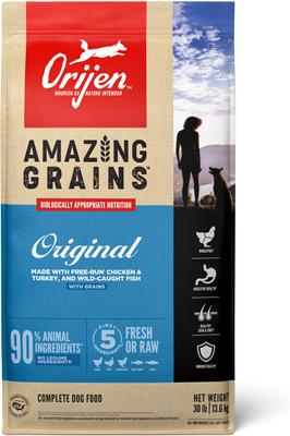 ORIJEN Amazing Grains Original Dry Dog Food