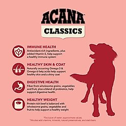 ACANA Classics Beef & Barley Dry Dog Food, 32-lb bag slide 2 of 9