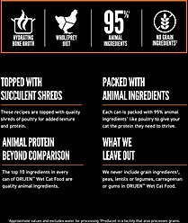 ORIJEN Premium Original Variety Pack Duck & Chicken Pate Wet Cat Food Recipes, 3-oz can, case of 12 slide 2 of 7