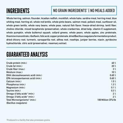 Show full view: ORIJEN Wild Reserve Wild-Caught Fish Dry Cat Food Recipe, 6.5-lb bag slide 8 of 11
