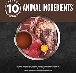 ORIJEN Regional Red Entree Chunks & Shreds Wet Cat Food, 3-oz can, case of 12 slide 2 of 7