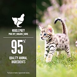 ORIJEN Premium Chicken & Salmon Entree in Bone Broth Pate Wet Kitten Cat Food, 5.5-oz can, case of 6 slide 2 of 7