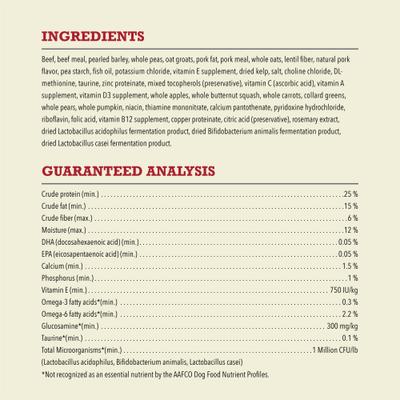 Show full view: ACANA Classics Beef & Barley Dry Dog Food, 22.5-lb bag slide 6 of 12