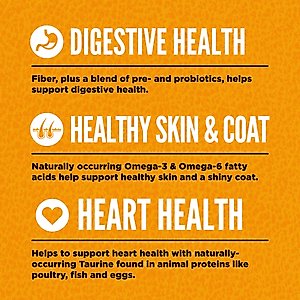 ORIJEN Original Grain-Free High-Protein Premium Dry Cat Food, 4-lb bag