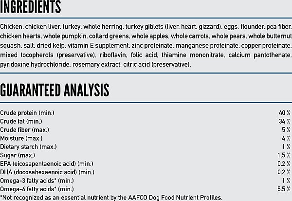 Show full view: ORIJEN Original Epic Bites Freeze-Dried Dry Dog Food, 6-oz bag slide 11 of 17