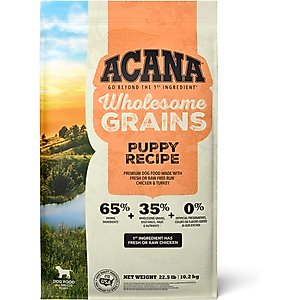 ACANA Wholesome Grains Puppy Recipe Dry Dog Food