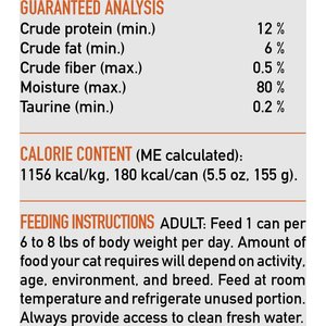 ORIJEN Premium Original Entree in Bone Broth Pate Wet Cat Food, 3-oz can, case of 4