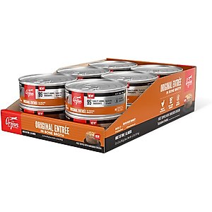 ORIJEN Premium Original Entree in Bone Broth Pate Wet Cat Food, 5.5-oz can, case of 12