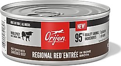 ORIJEN Premium Regional Red Entree in Bone Broth Pate Wet Cat Food, 5.5-oz can, case of 12 slide 2 of 8