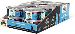 ACANA Premium Tuna & Chicken in Bone Broth Pate Wet Cat Food, 5.5-oz can, case of 12