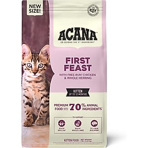 ACANA Kittens First Feast Chicken & Fish Dry Cat Food, 7-lb bag
