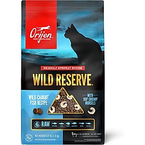 ORIJEN Wild Reserve Wild-Caught Fish Dry Cat Food Recipe, 6.5-lb bag