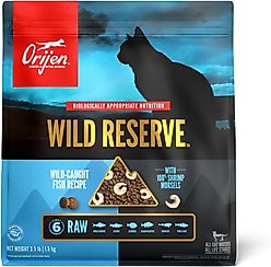 ORIJEN Wild Reserve Wild-Caught Fish Dry Cat Food Recipe, 3.5-lb bag