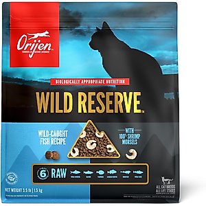ORIJEN Wild Reserve Wild-Caught Fish Dry Cat Food Recipe,