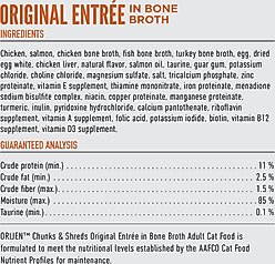 ORIJEN Original Entree Chunks & Shreds Wet Cat Food, 5.5-oz can, case of 6 slide 2 of 7