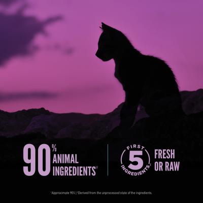 Show full view: ORIJEN Wild Reserve Free-run Chicken & Wild-Caught Fish Kitten Dry Cat Food, 3.5-lb bag slide 6 of 11