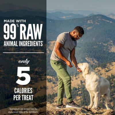 Show full view: ORIJEN Tundra Grain-Free High-Protein Freeze-Dried Dog Treats, 3.25-oz bag slide 4 of 10