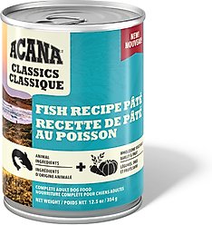 ACANA Classics Fish Pate Wet Dog Food, 12.5-oz can, case of 12 slide 2 of 9