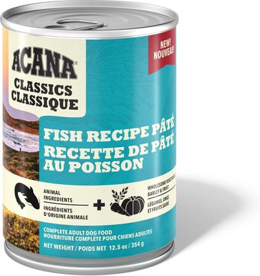 Show full view: ACANA Classics Fish Pate Wet Dog Food, 12.5-oz can, case of 12 slide 3 of 12