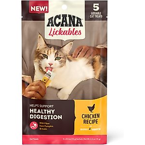 ACANA Chicken Lickables Cat Treats, 2.5-oz pouch, 5 count