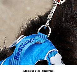 Red Dingo Sport Reflective Dog Harness, Hi-Vis Peach, X-Small: 12.2 to 16.9-in chest slide 2 of 9