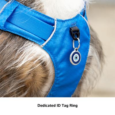 Show full view: Red Dingo Sport Squiggles Design Reflective Dog Harness, Black, Medium: 18.5 to 25.2-in chest slide 6 of 10