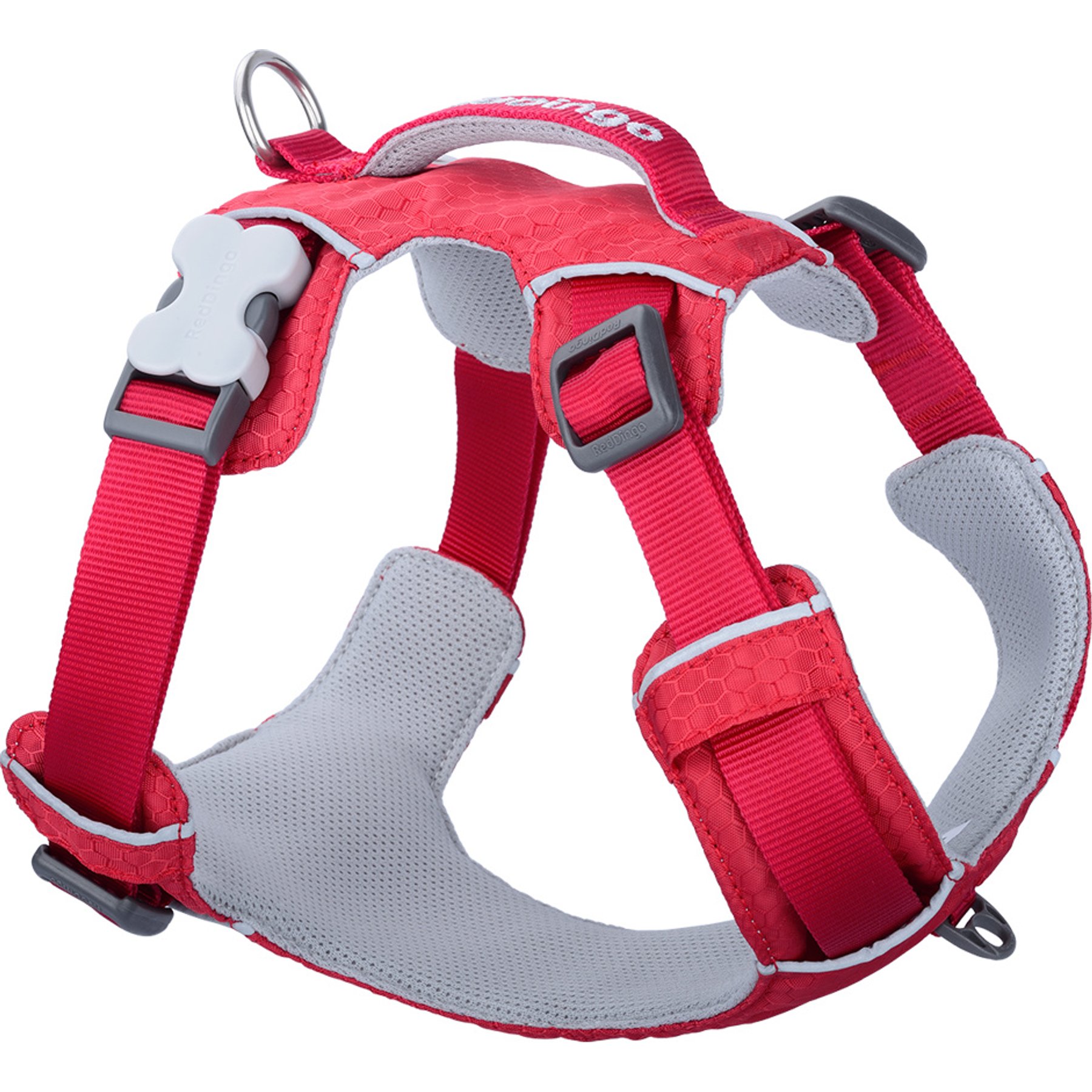 Red Dingo Sport Reflective Dog Harness, Red, Small: 14.9 to 20.8-in chest