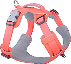 Red Dingo Sport Reflective Dog Harness, Hi-Vis Peach, X-Large: 29.5 to 44.1-in chest slide 1 of 9