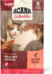 ACANA Salmon Lickables Cat Treats, 2.5-oz pouch, 5 count