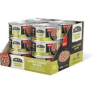 ORIJEN Premium Duck & Chicken Entree in Bone Broth Pate Wet Cat Food