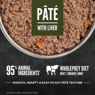 Show full view: ORIJEN Tundra Pate with Liver Wet Dog Food, 12.8-oz, case of 12 slide 5 of 10