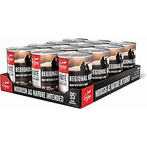ORIJEN Regional Red Pate with Liver Wet Dog Food, 12.8-oz, case of 12