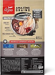 ORIJEN Amazing Grains Fit & Trim High-Protein Dry Dog Food, 22.5-lb bag slide 2 of 9
