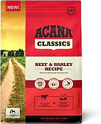 ACANA Classics Beef & Barley Dry Dog Food, 4-lb bag
