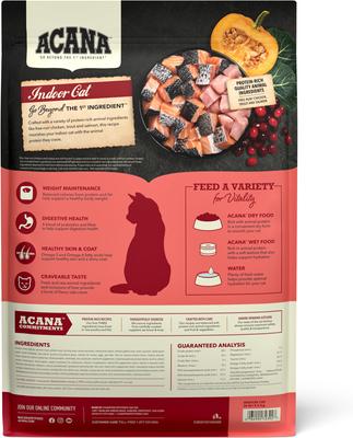 Show full view: ACANA Indoor Cat Highest Protein Dry Cat Food, 10-lb bag slide 3 of 12